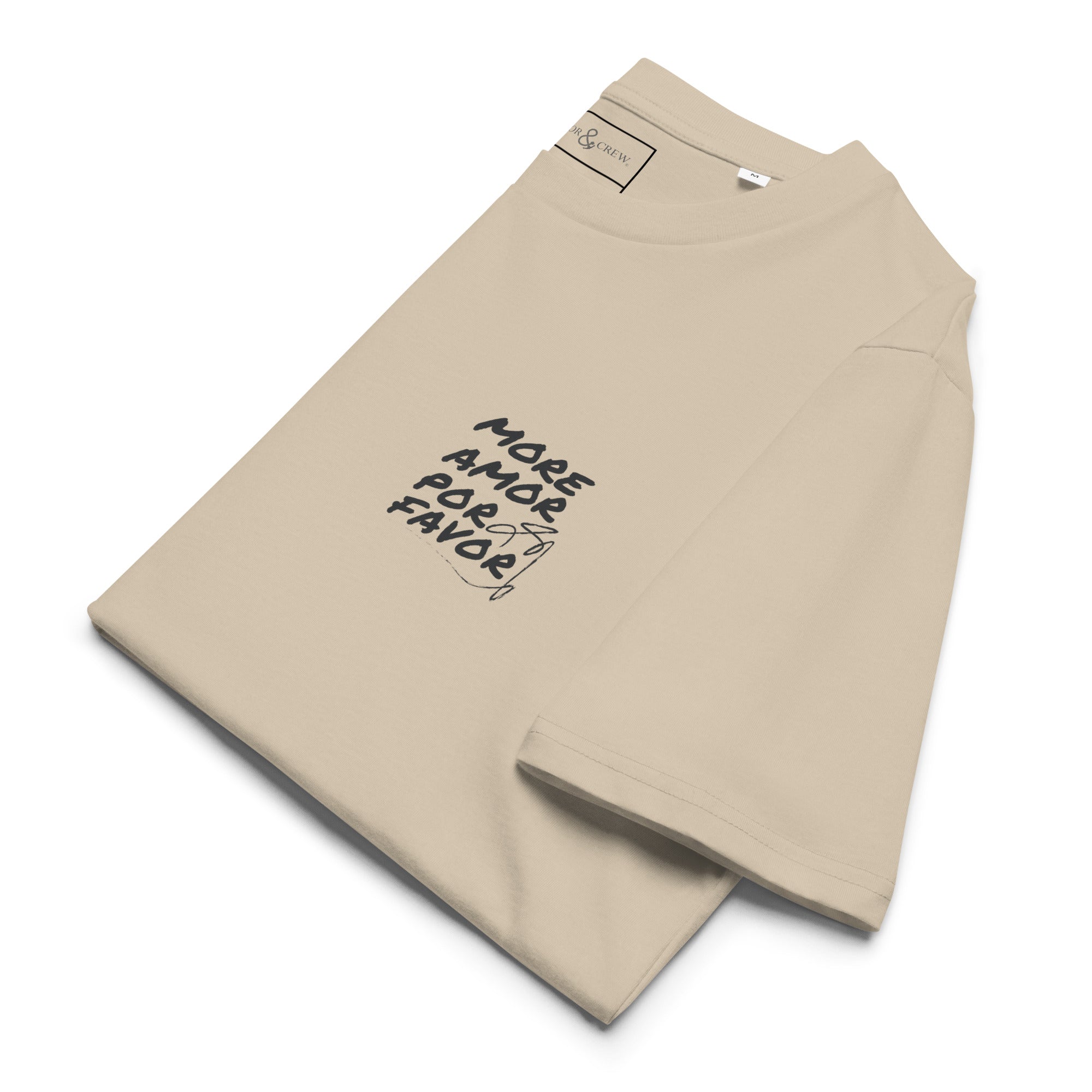 09 More Amor Por Favor EDITIONS Organic Cotton T-Shirt