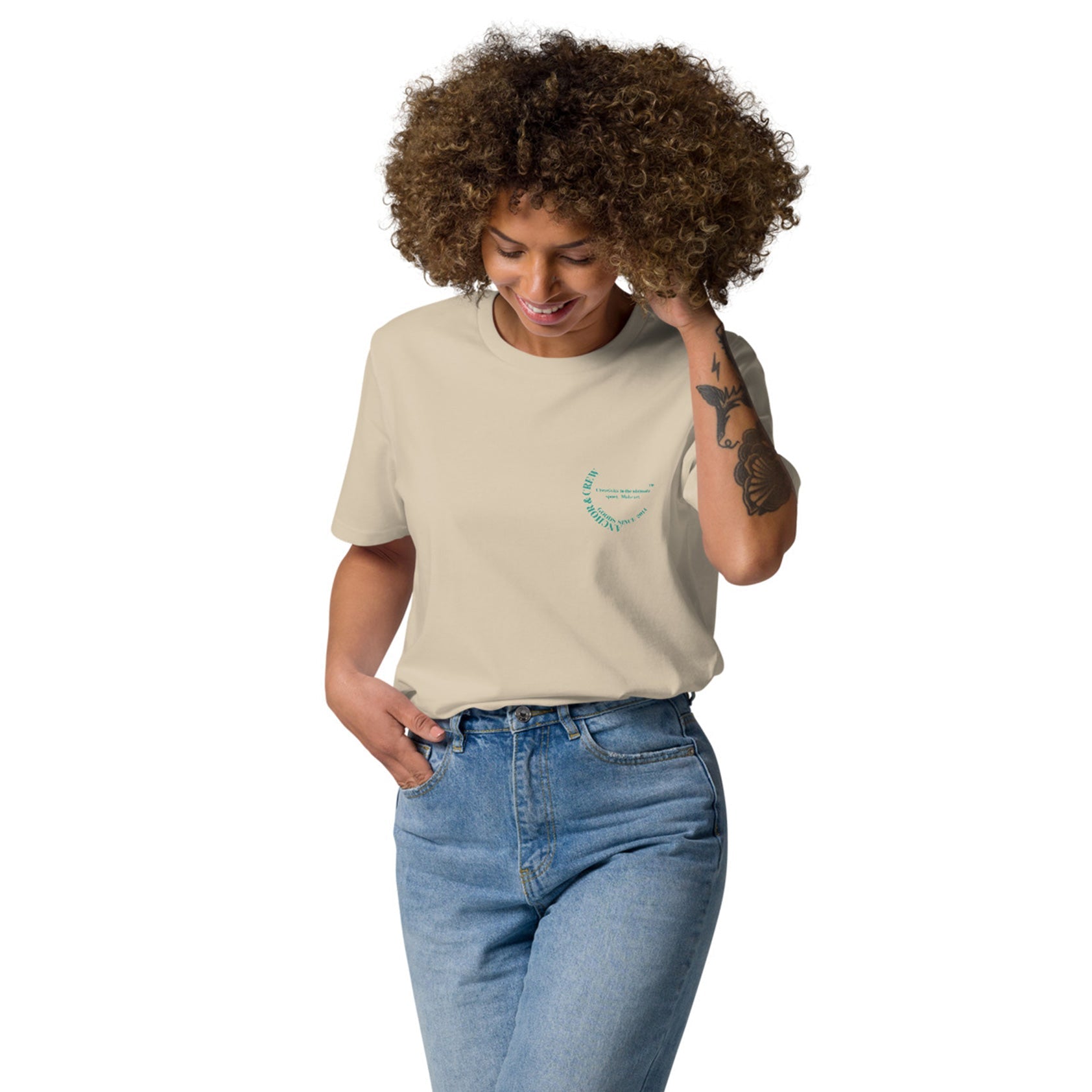 Make Art Creative Standard Organic Cotton T-Shirt