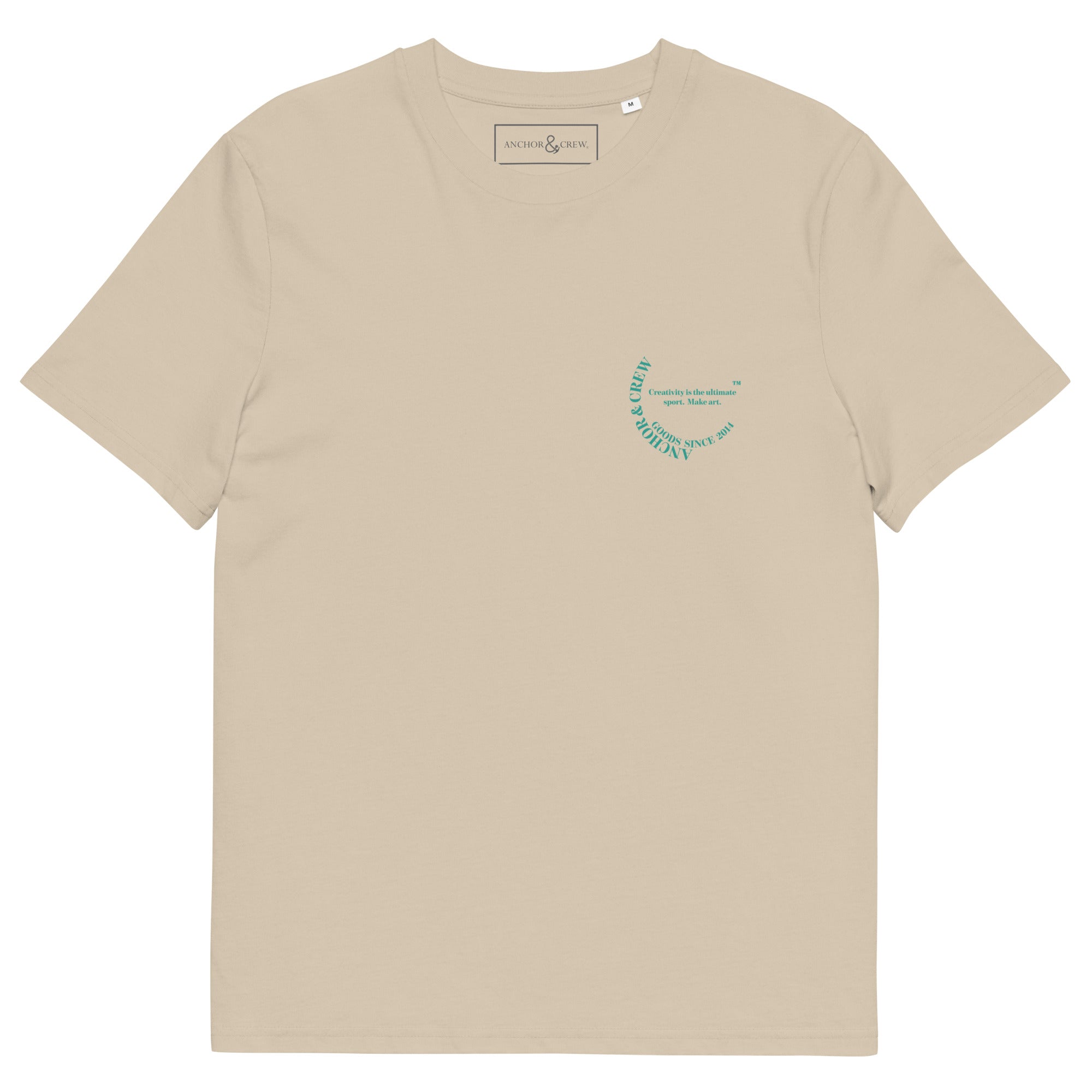 Make Art Creative Standard Organic Cotton T-Shirt