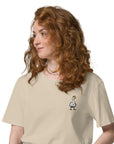 Dapper Duck Actual Life Organic Cotton Embroidered T-Shirt