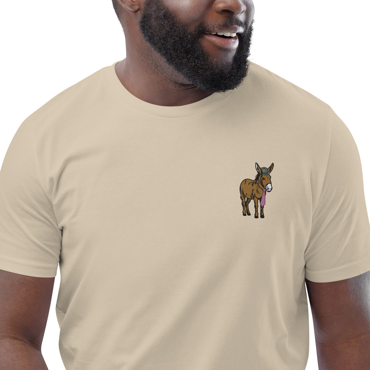 Smart Ass Actual Life Organic Cotton Embroidered T-Shirt