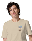 The Cassette Monkey Organic Cotton Embroidered T-Shirt