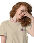 Scorpion Knittin' Up In The Wild Organic Cotton Embroidered T-Shirt