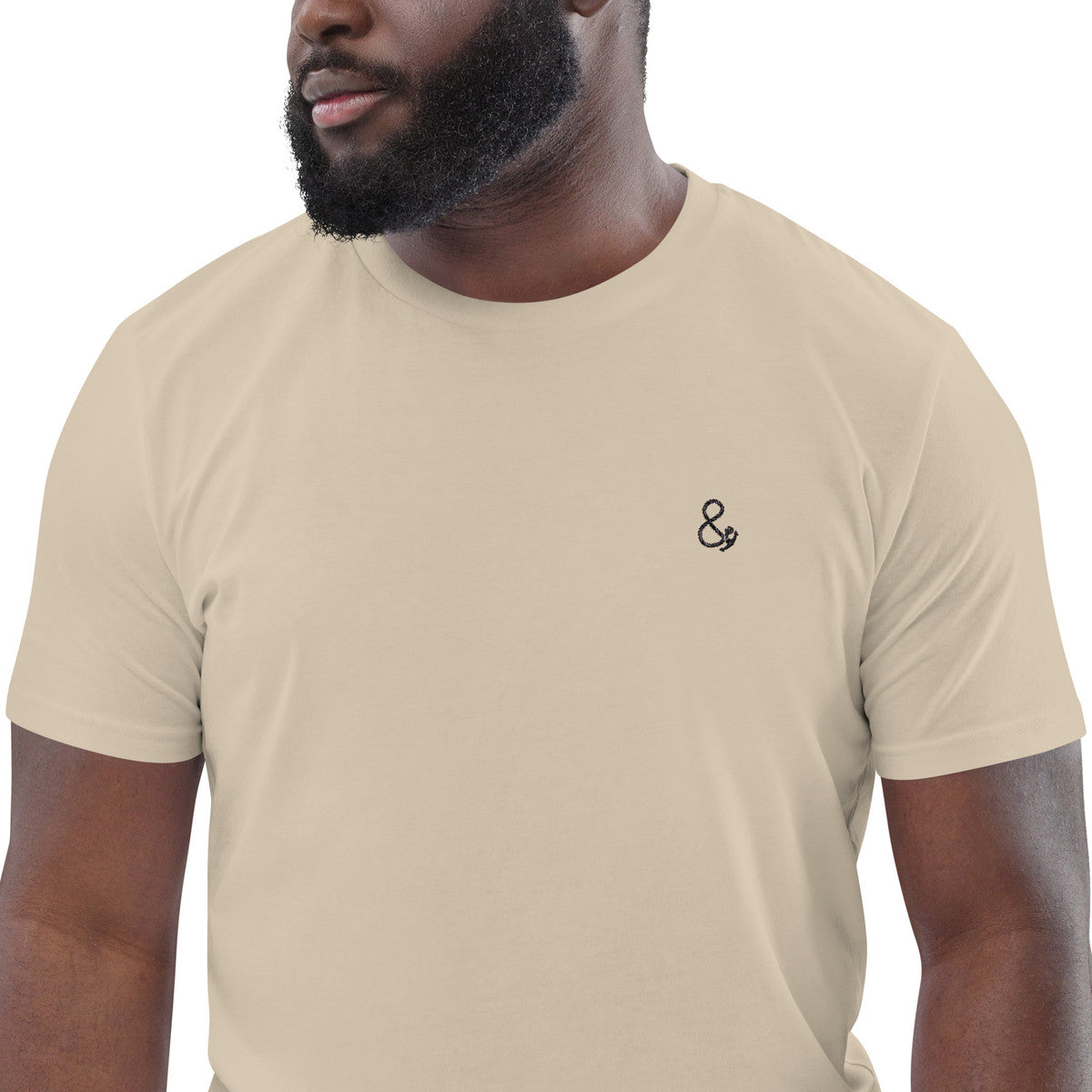 Ampersand Signature Organic Cotton Embroidered T-Shirt
