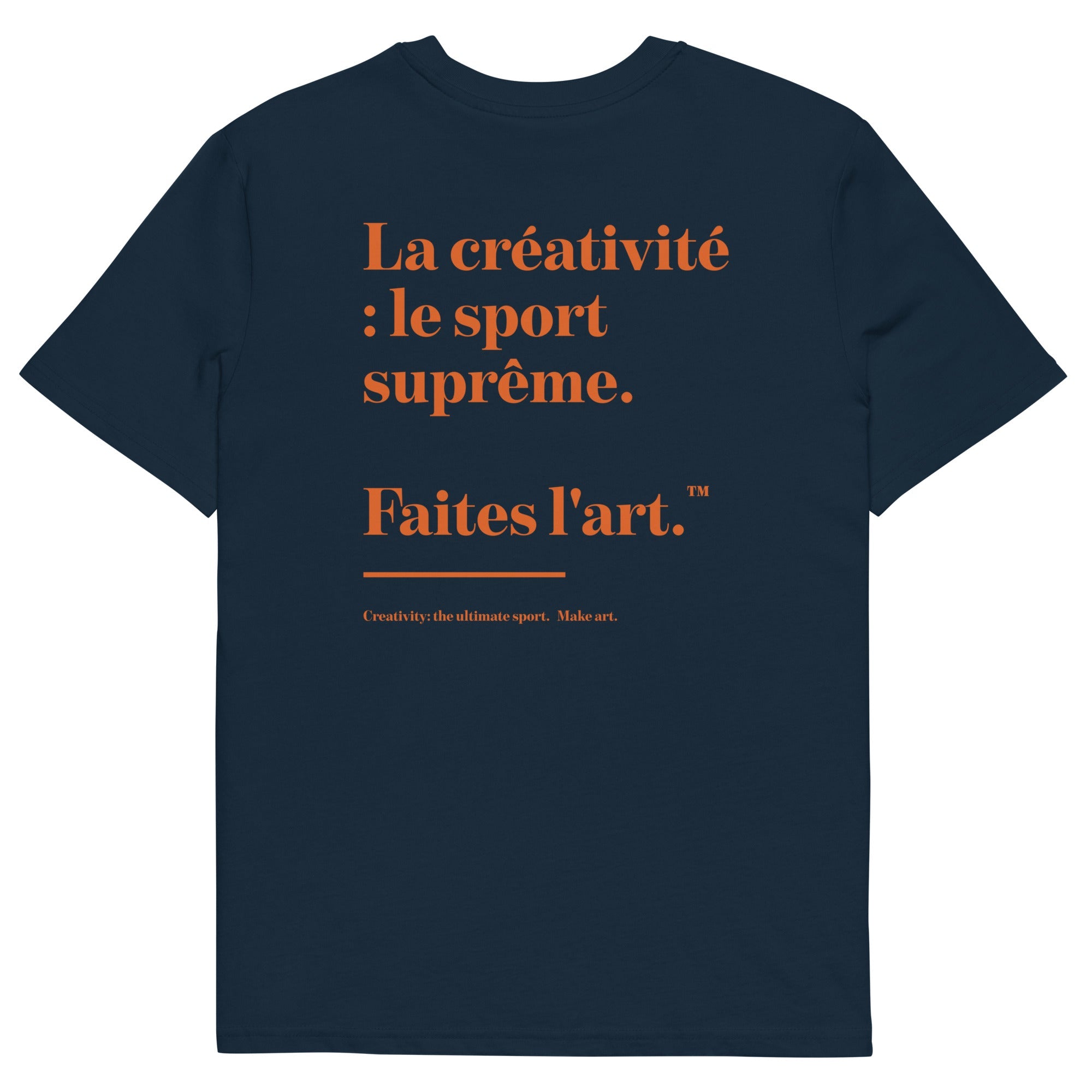 Make Art Creative Standard Organic Cotton T-Shirt