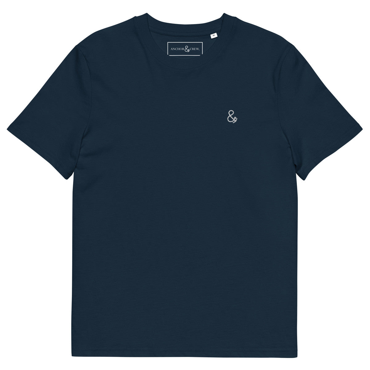 Ampersand Signature Organic Cotton Embroidered T-Shirt