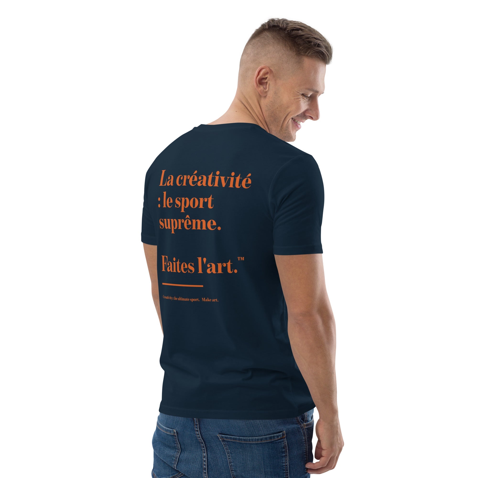 Make Art Creative Standard Organic Cotton T-Shirt