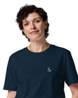 Ampersand Signature Organic Cotton Embroidered T-Shirt
