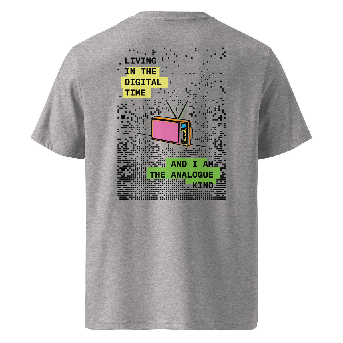 Tele Digital Time x Analogue Kind Organic Cotton T-Shirt