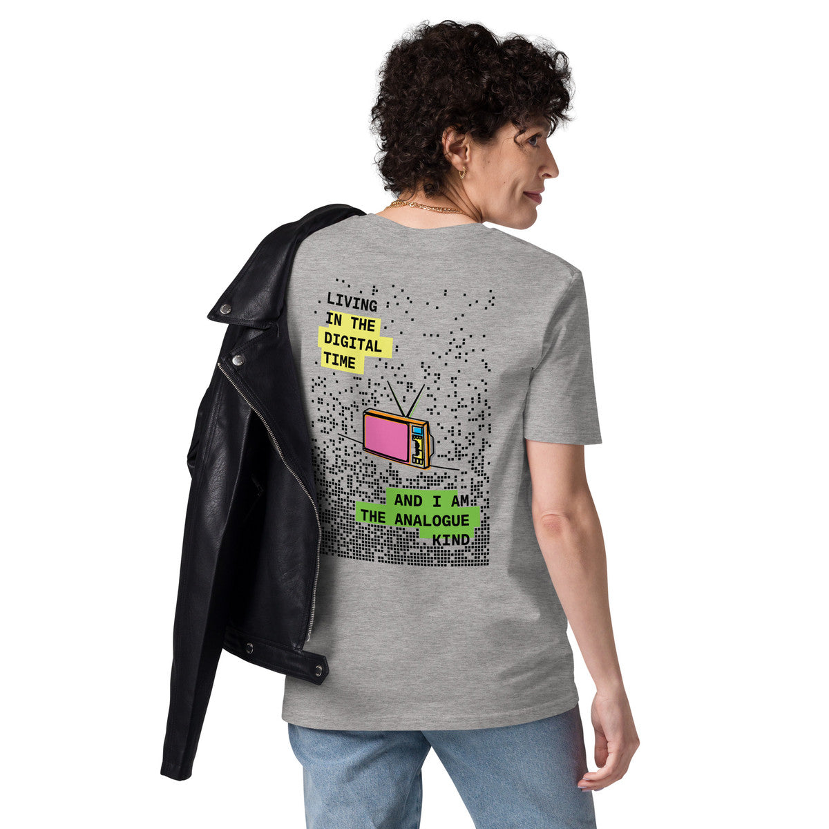 Tele Digital Time x Analogue Kind Organic Cotton T-Shirt