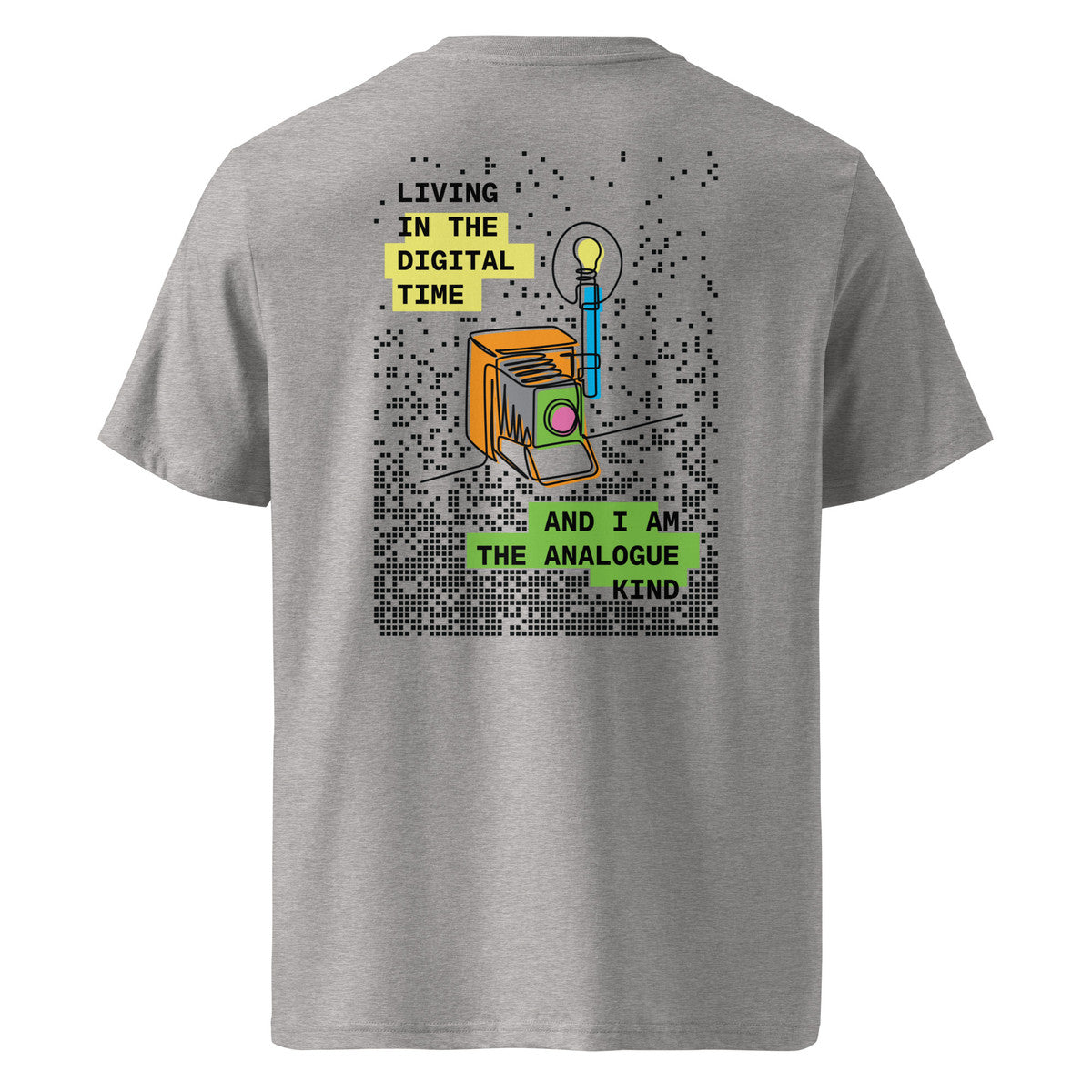 Camera Digital Time x Analogue Kind Organic Cotton T-Shirt