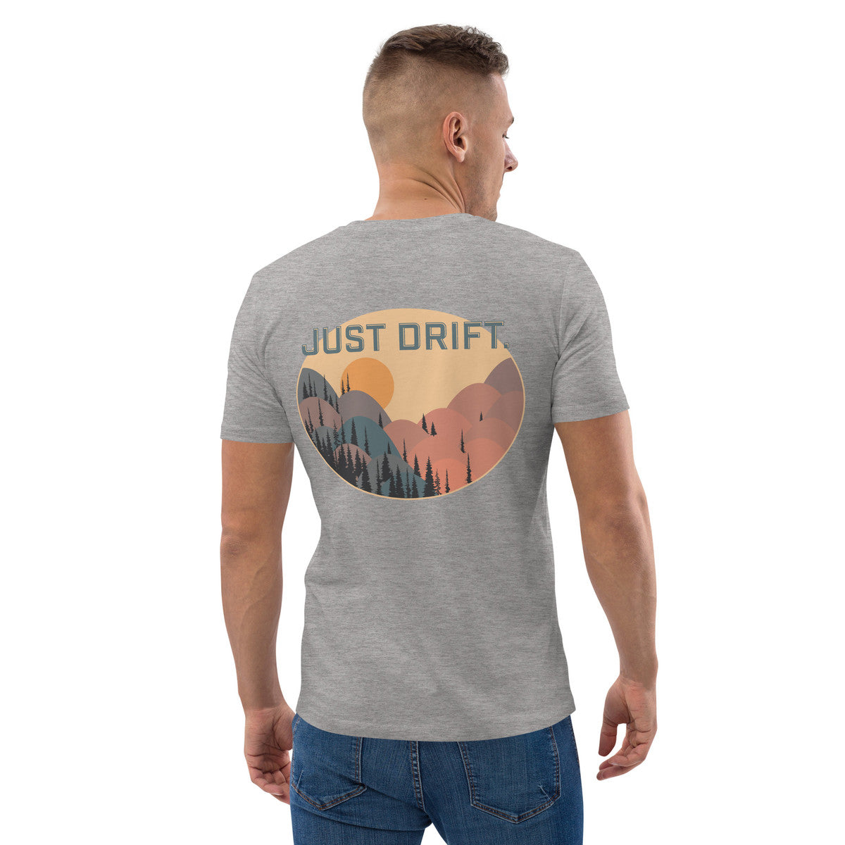 Just Drift. Seeker Organic Cotton T-Shirt