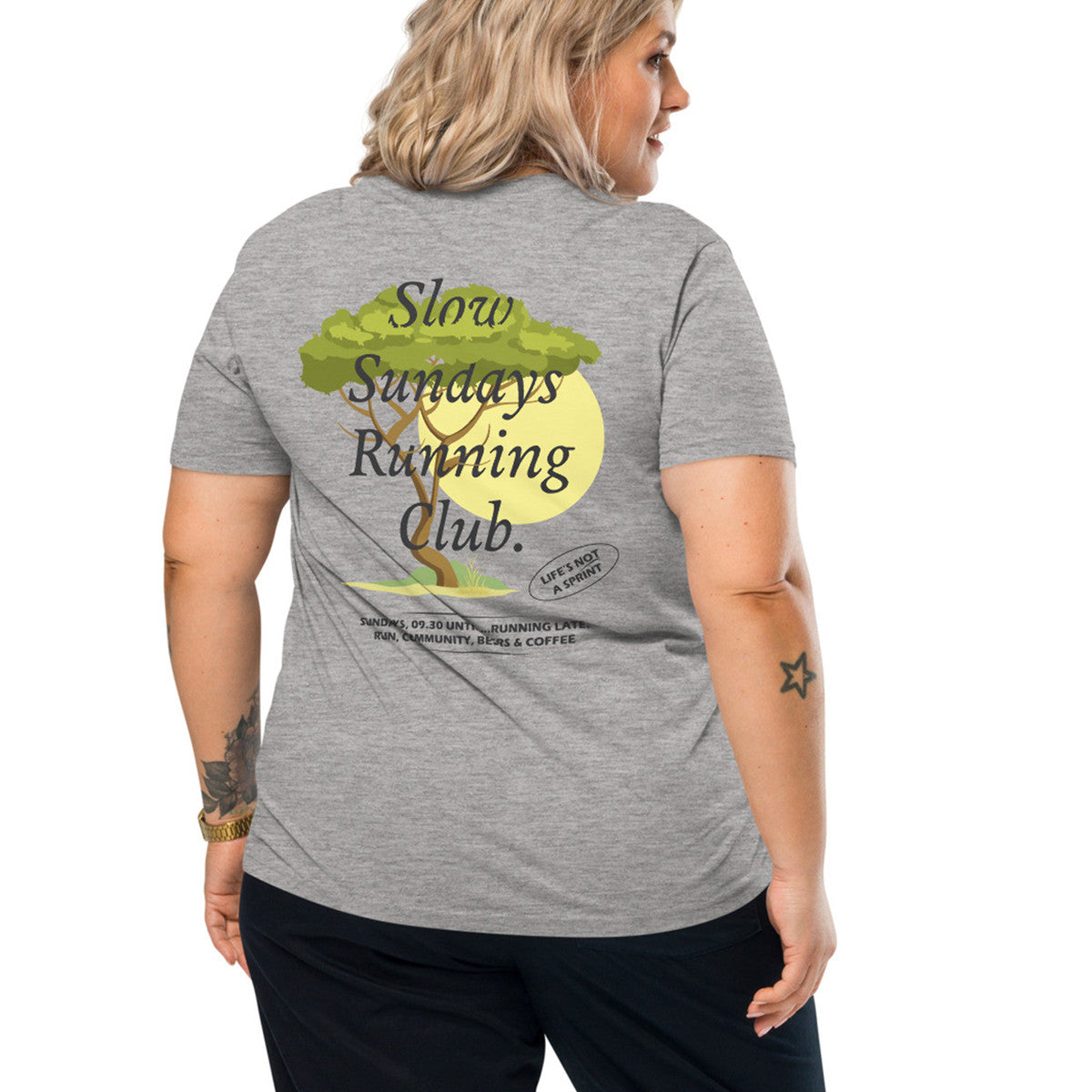 Savannah Slow Sundays Running Club Organic Cotton T-Shirt