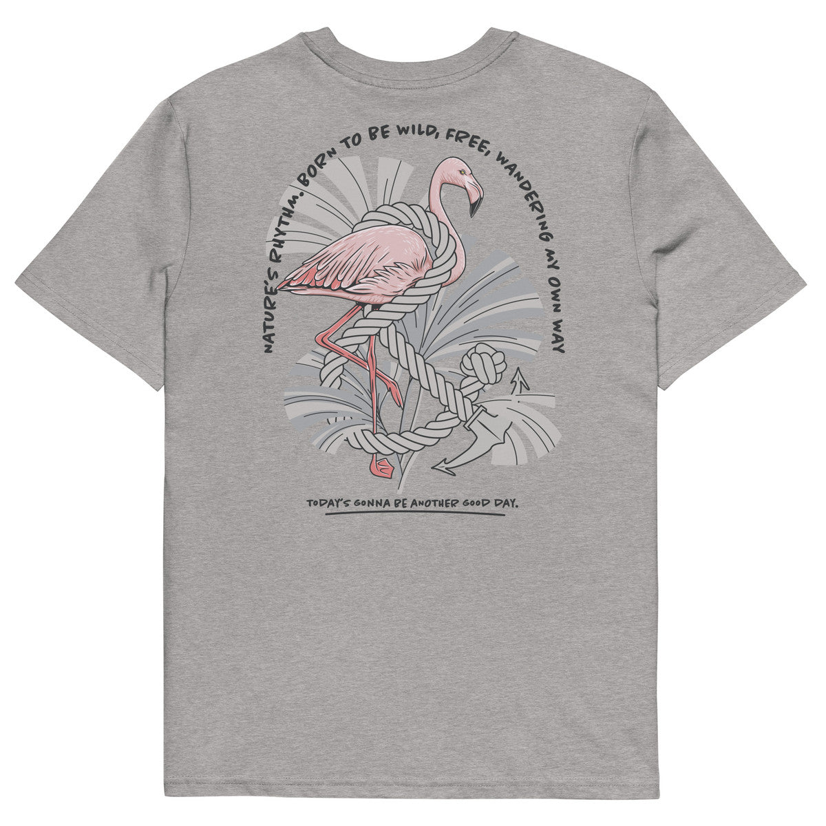 Flamingo Another Good Day Organic Cotton T-Shirt