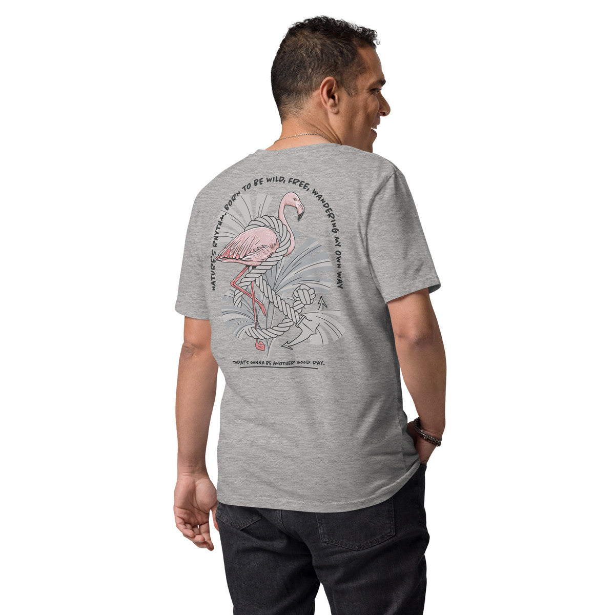 Flamingo Another Good Day Organic Cotton T-Shirt