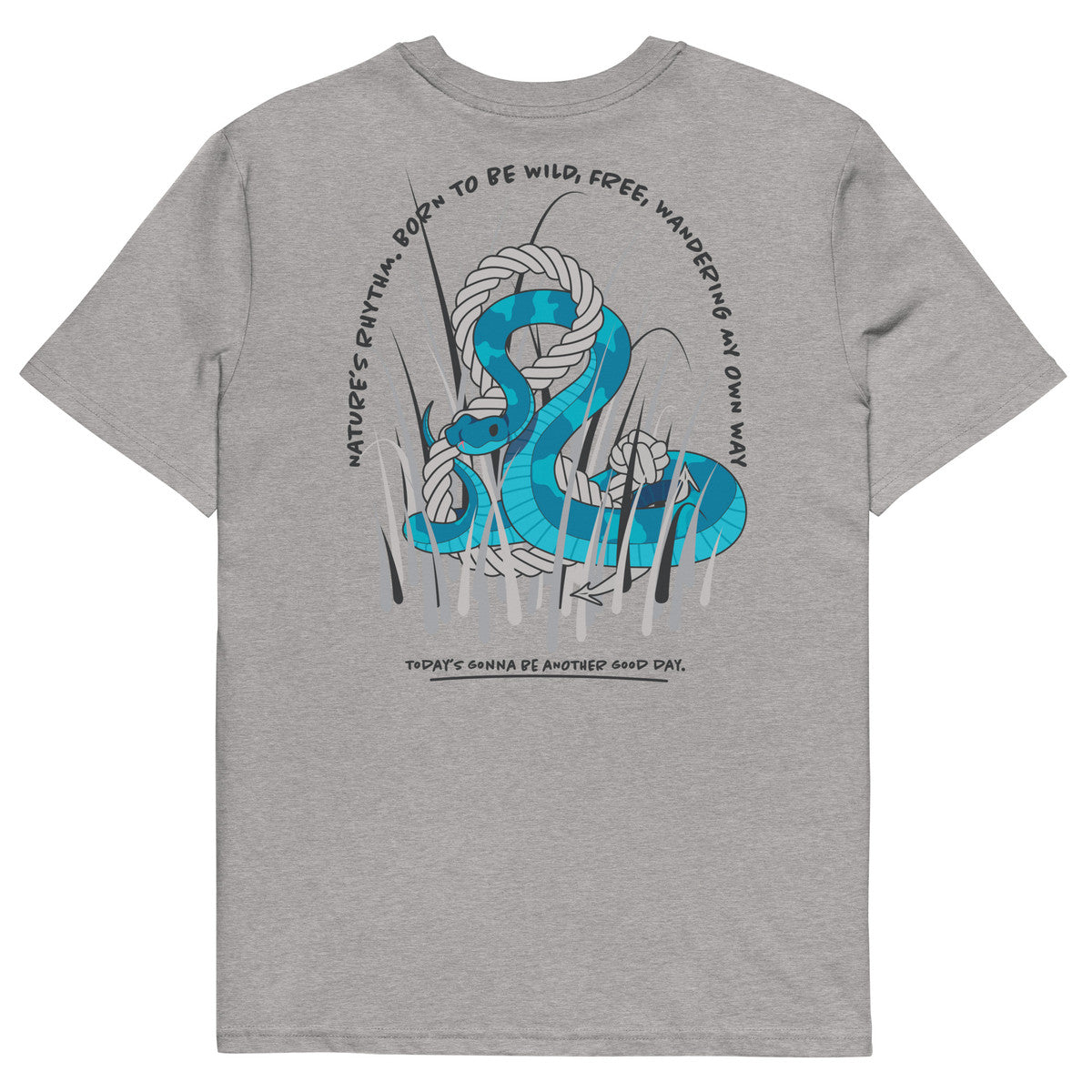 Snake Another Good Day Organic Cotton T-Shirt