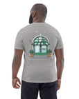 GUSTATORY Coffee & Chats Organic Cotton Embroidered T-Shirt
