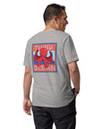 Think Ocean Octopus Pixel Art Organic Cotton T-Shirt