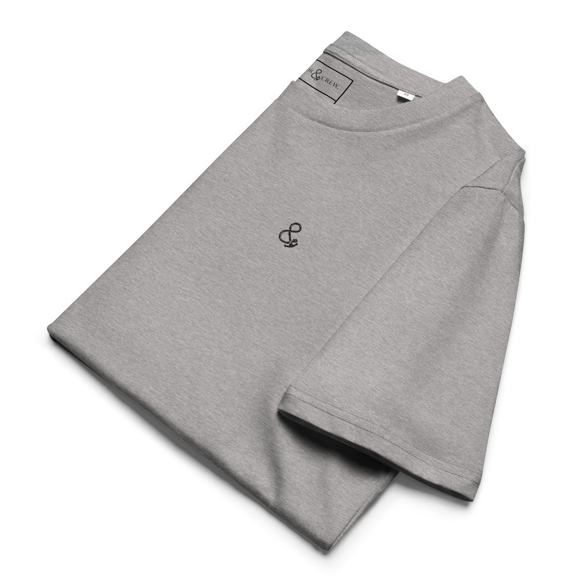 Ampersand Signature Organic Cotton Embroidered T-Shirt