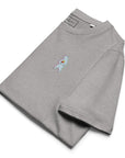 Polar Bear Day Out In The Wild Organic Cotton Embroidered T-Shirt