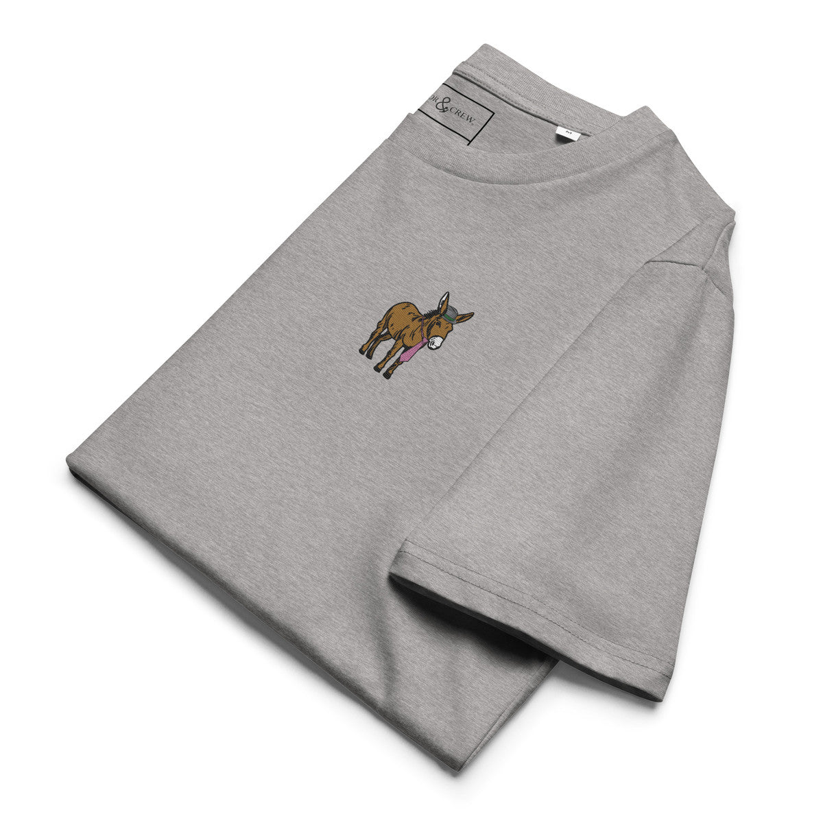 Smart Ass Actual Life Organic Cotton Embroidered T-Shirt