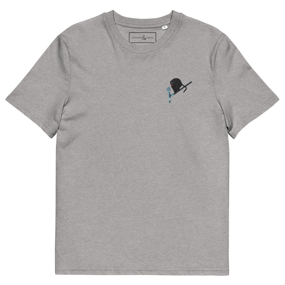 The Artist Monkey Organic Cotton Embroidered T-Shirt