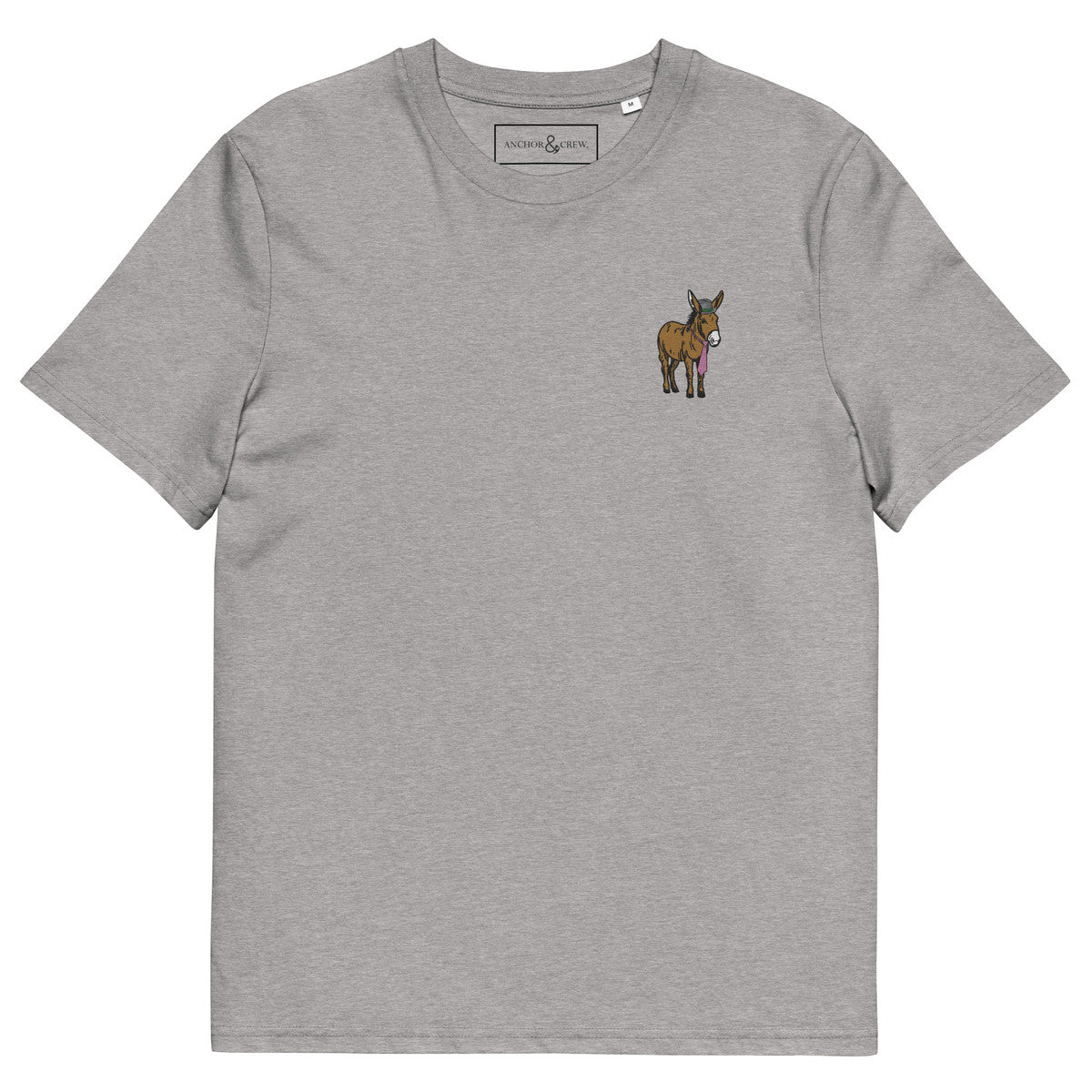 Smart Ass Actual Life Organic Cotton Embroidered T-Shirt
