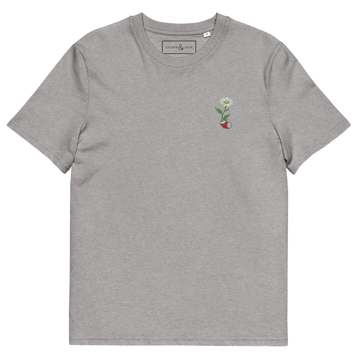 Daisy Garden Dystopia Organic Cotton Embroidered T-Shirt