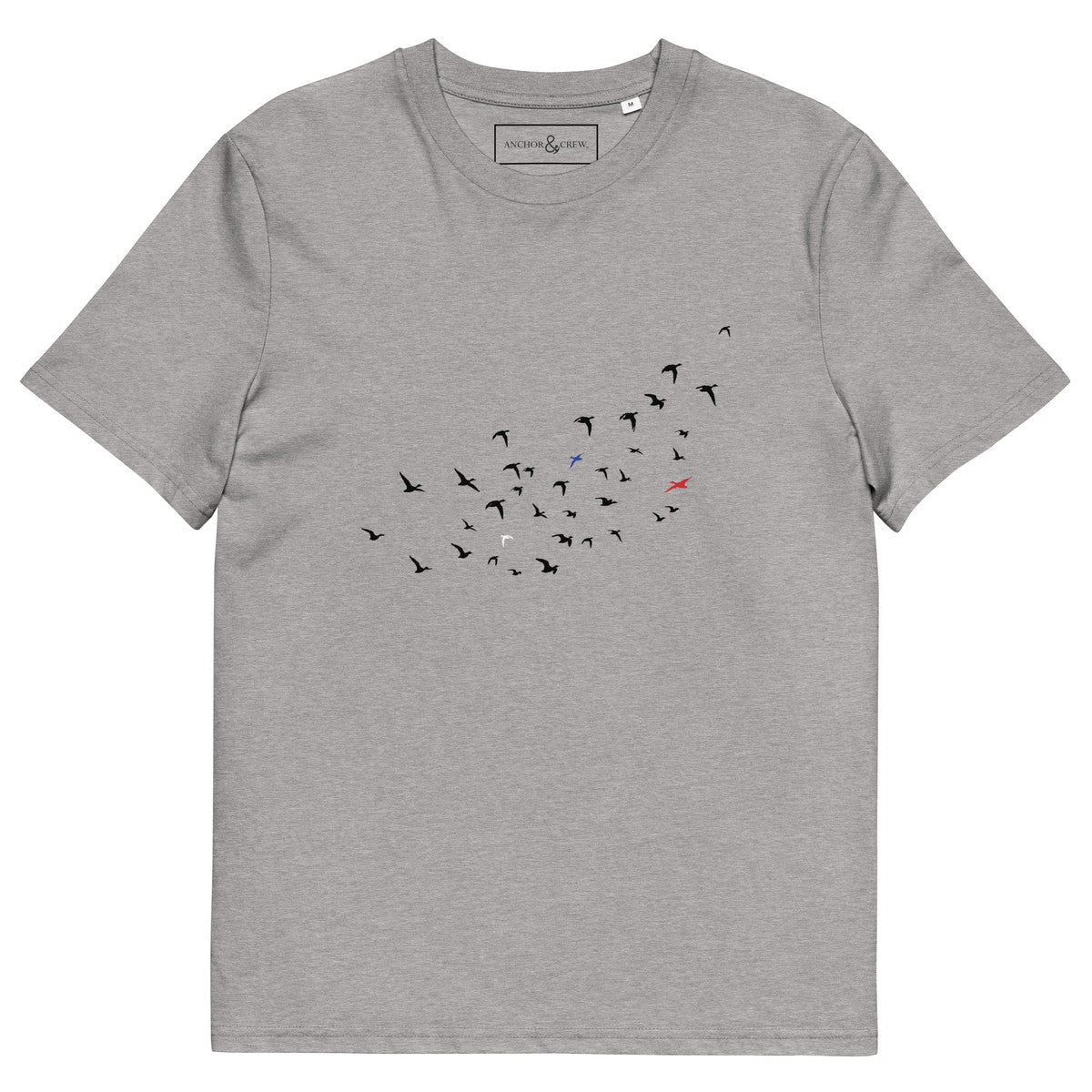 Birds Where's William Going? Organic Cotton T-Shirt