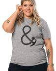 Oversized Ampersand Signature Organic Cotton T-Shirt