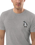 Penguin Suit Actual Life Organic Cotton Embroidered T-Shirt