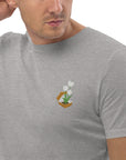 Tulip Garden Dystopia Organic Cotton Embroidered T-Shirt