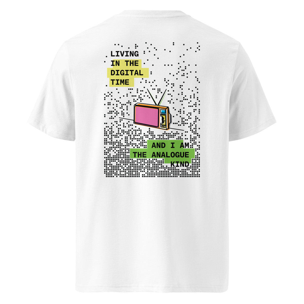 Tele Digital Time x Analogue Kind Organic Cotton T-Shirt