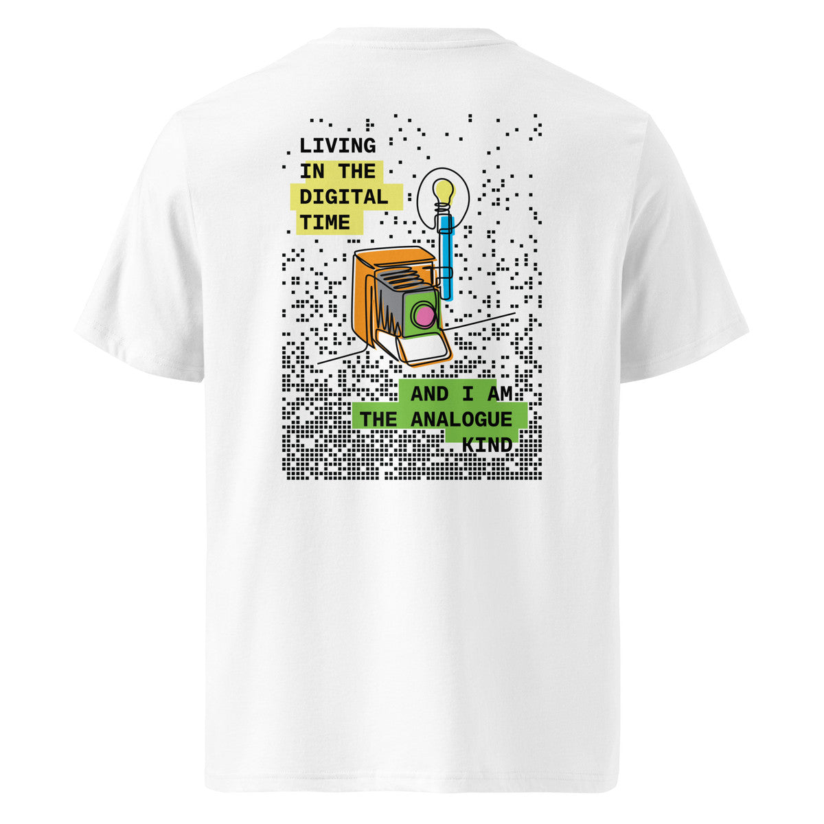 Camera Digital Time x Analogue Kind Organic Cotton T-Shirt