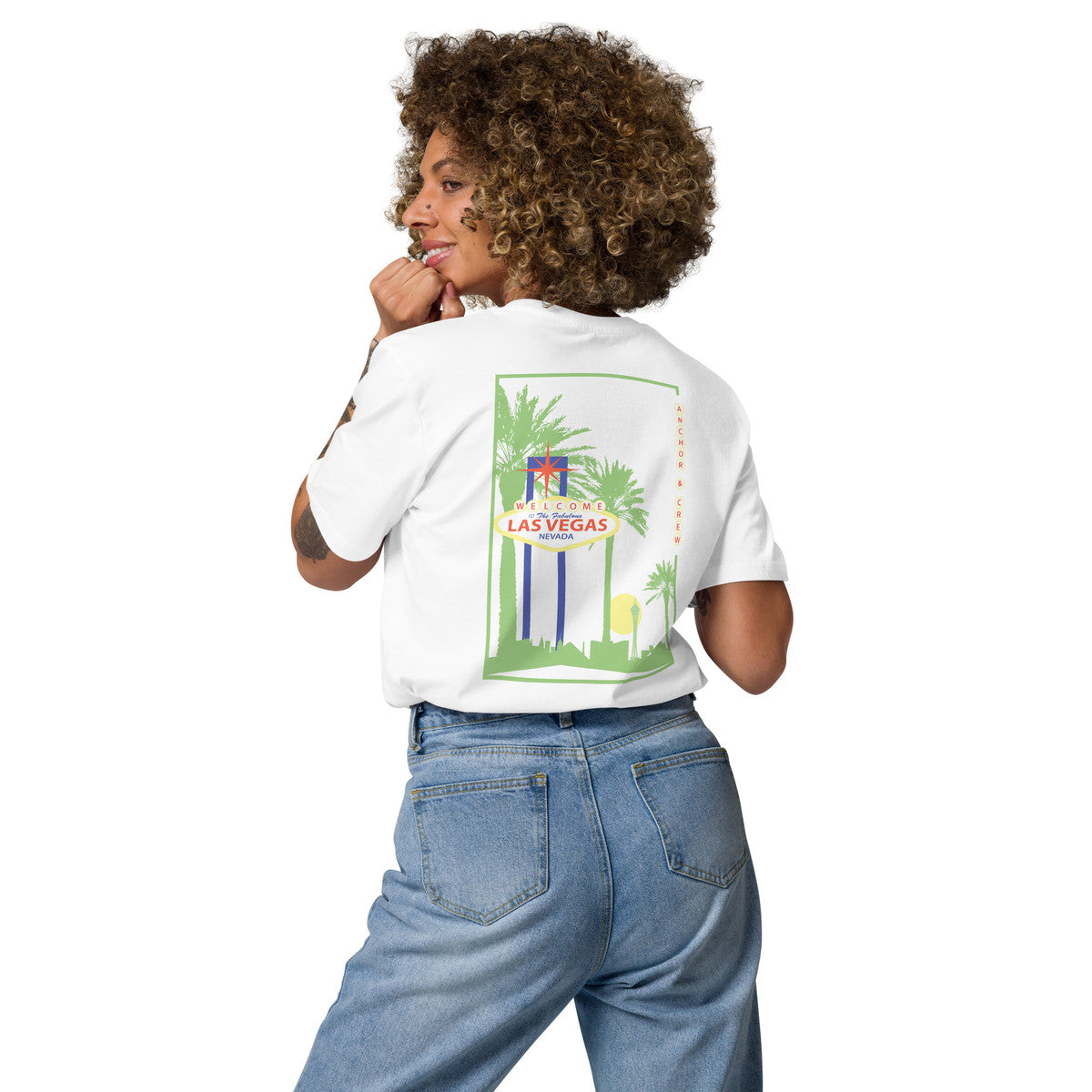 Las Vegas Landmark Organic Cotton T-Shirt
