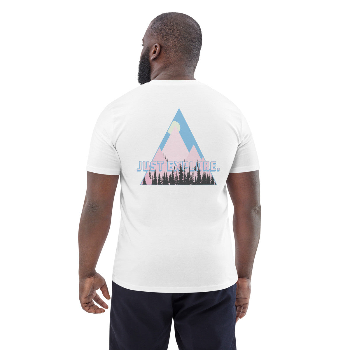 Just Explore. Seeker Organic Cotton T-Shirt