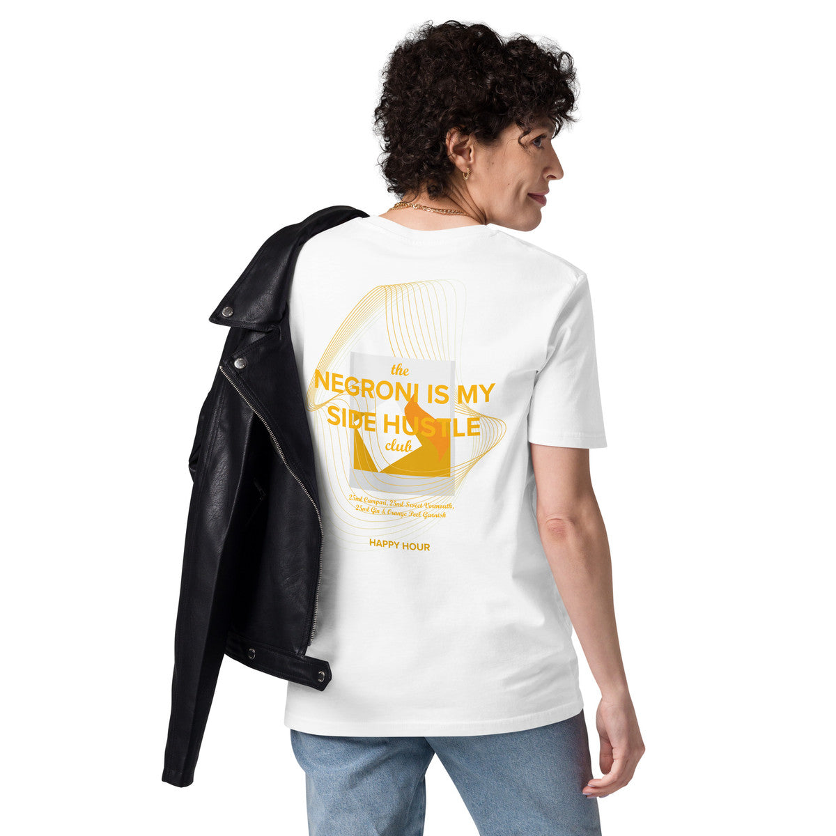 Negroni Is My Side Hustle Club Organic Cotton T-Shirt