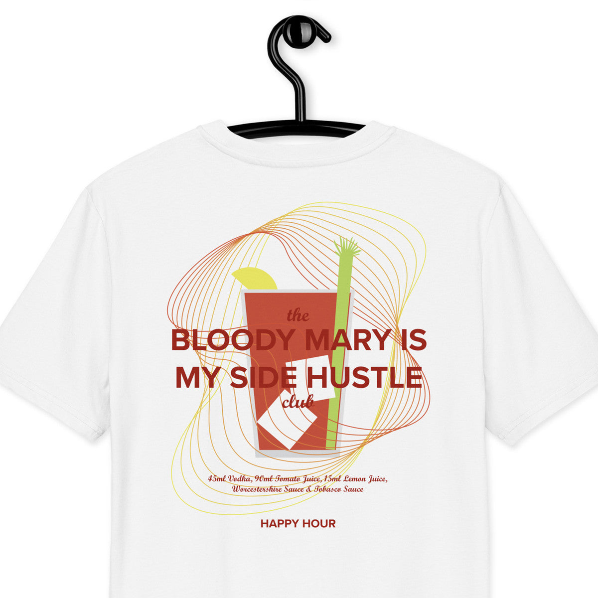 Bloody Mary Is My Side Hustle Club Organic Cotton T-Shirt
