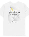 Martini Is My Side Hustle Club Organic Cotton T-Shirt