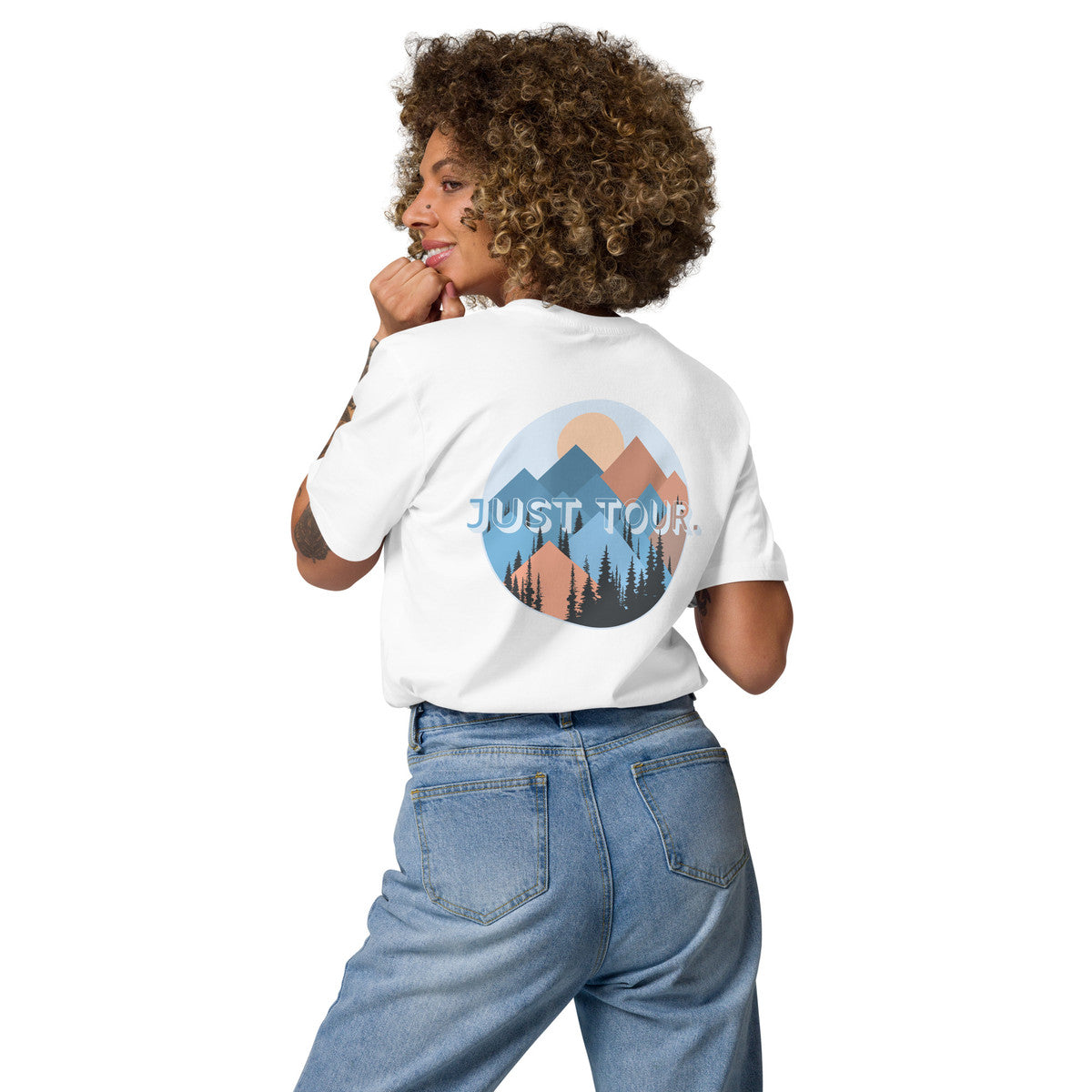 Just Tour. Seeker Organic Cotton T-Shirt
