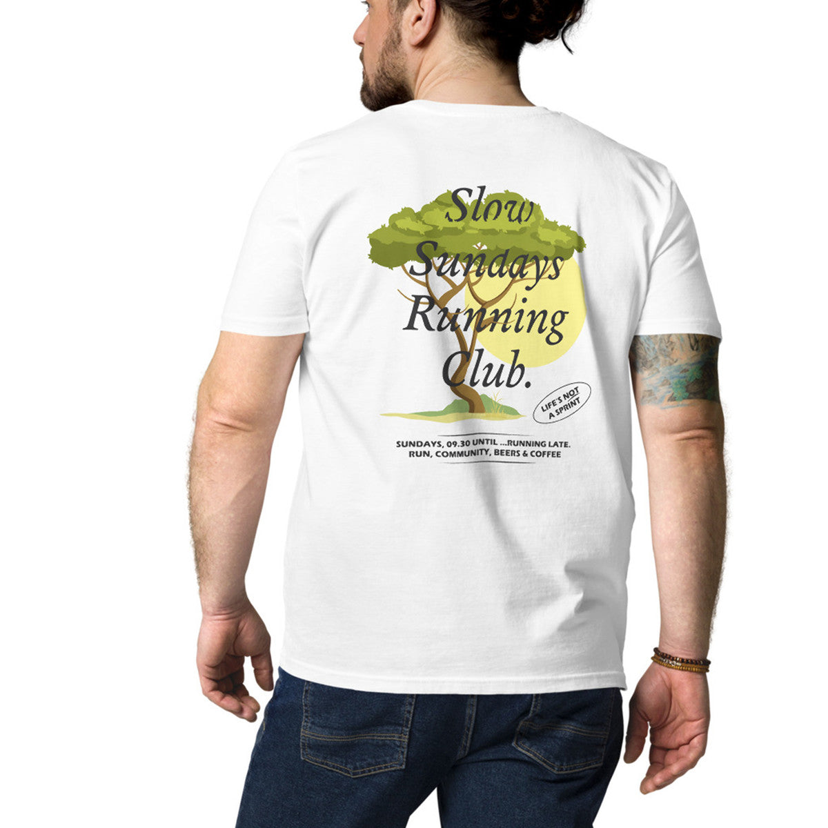 Savannah Slow Sundays Running Club Organic Cotton T-Shirt