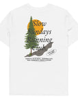 Mountain Pine Slow Sundays Running Club Organic Cotton T-Shirt