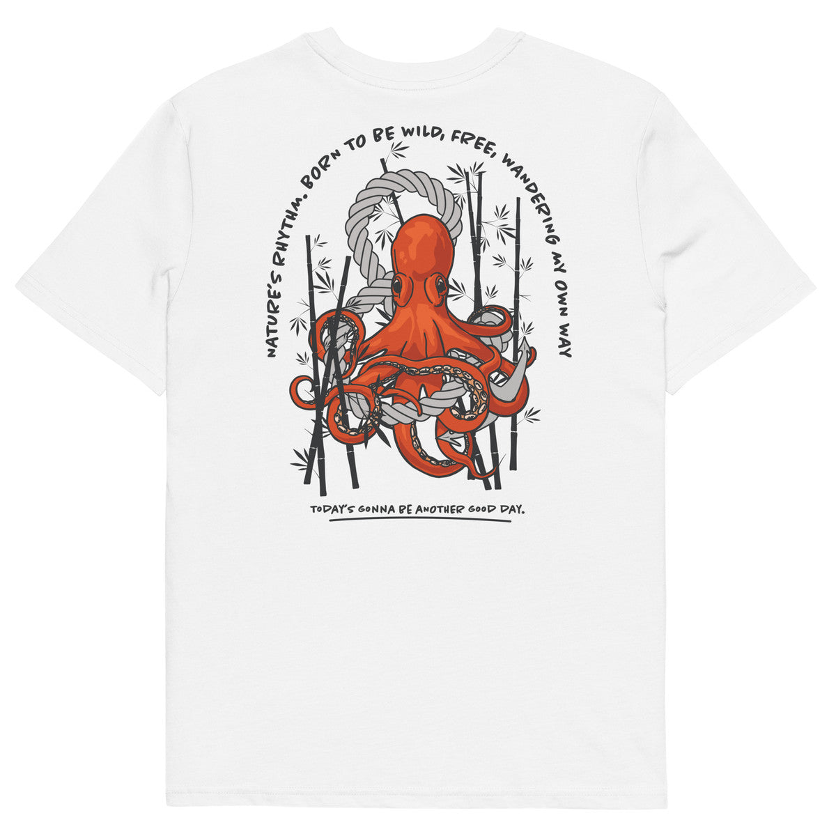 Octopus Another Good Day Organic Cotton T-Shirt
