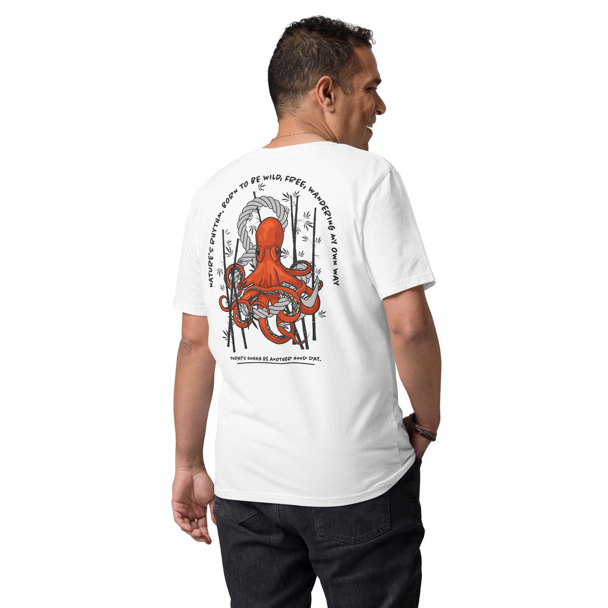 Octopus Another Good Day Organic Cotton T-Shirt