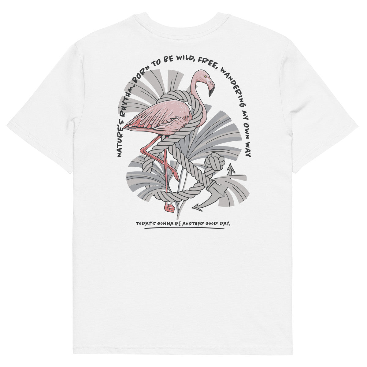 Flamingo Another Good Day Organic Cotton T-Shirt