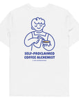 GUSTATORY Coffee Alchemist Organic Cotton Embroidered T-Shirt