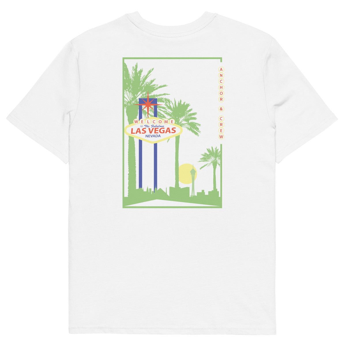 Las Vegas Landmark Organic Cotton T-Shirt
