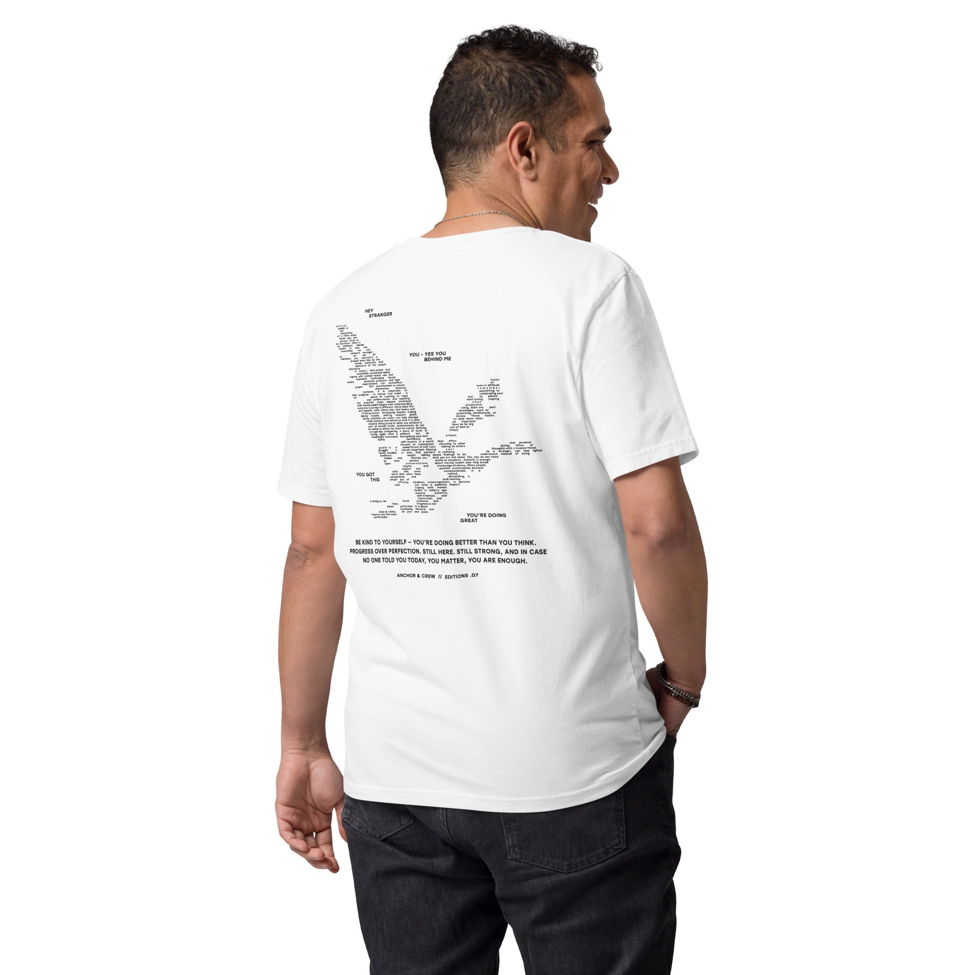 07 You Are Enough x Mental Health EDITIONS Organic Cotton T-Shirt