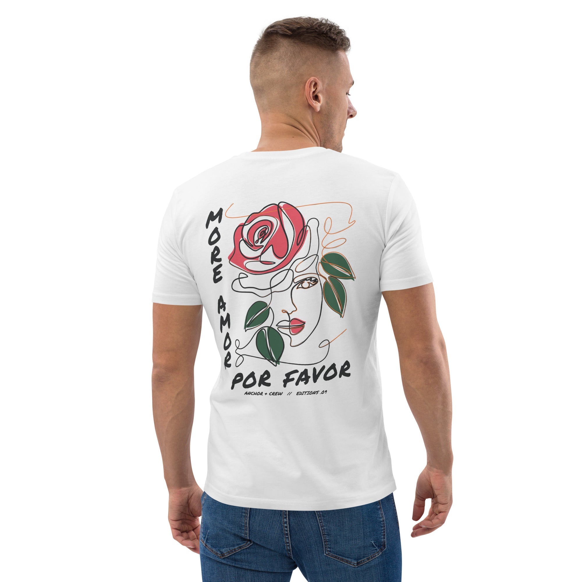 09 More Amor Por Favor EDITIONS Organic Cotton T-Shirt