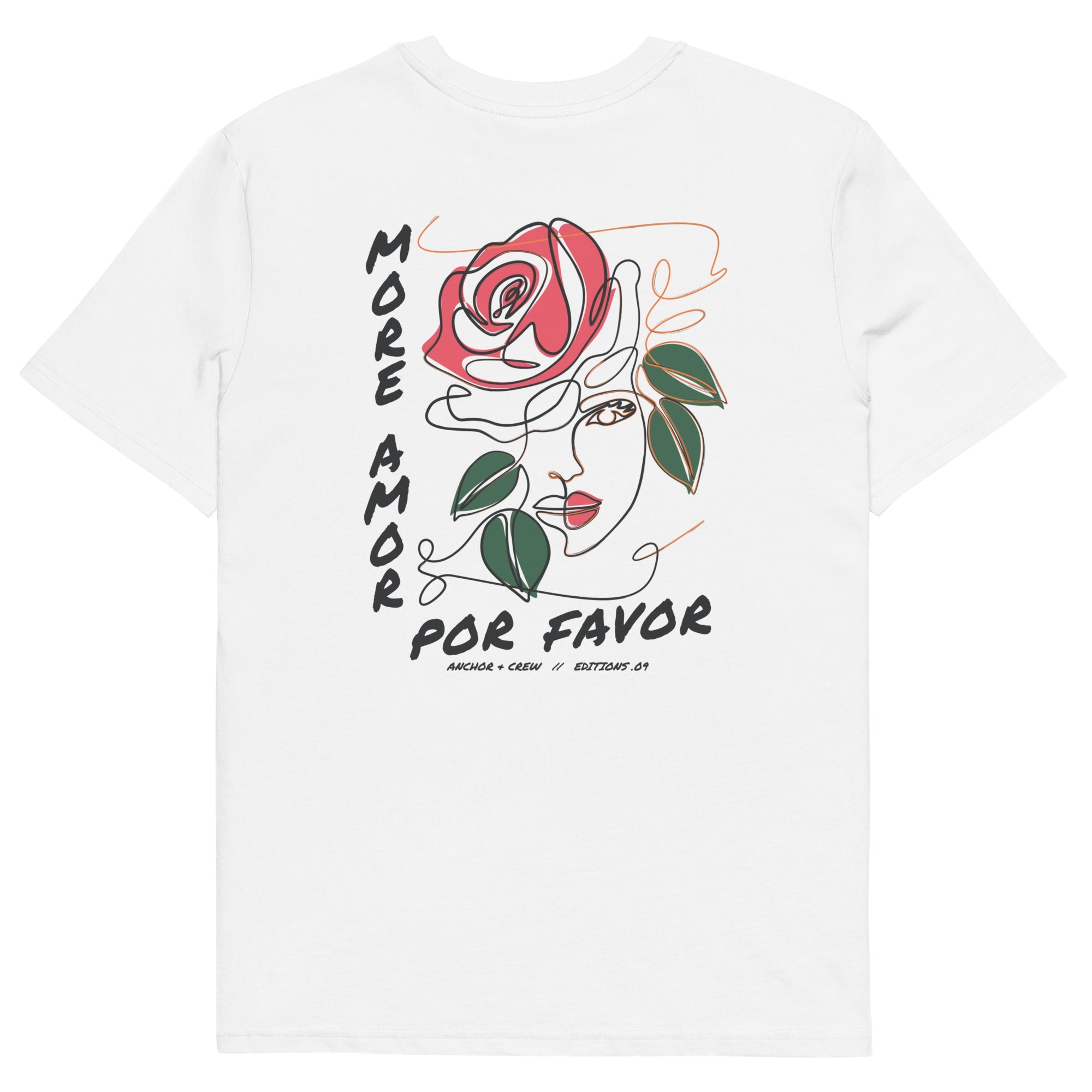 09 More Amor Por Favor EDITIONS Organic Cotton T-Shirt
